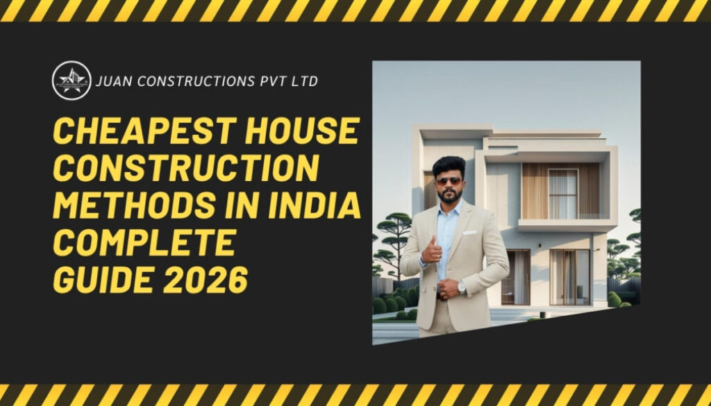 Cheapest House Construction Methods in India